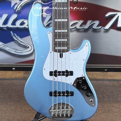 Lakland Skyline Darryl Jones DJ-5 - 5-String Bass Guitar - Lake Placid Blue Finish image 10
