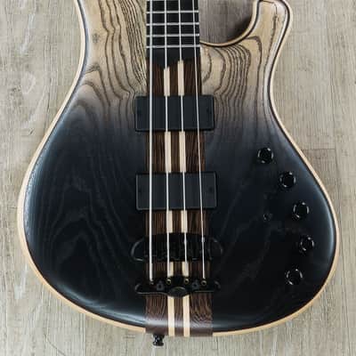 Mayones Viking Classic 4 4-String Bass, Dirty Black Horizon, Ebony Fretboard image 1