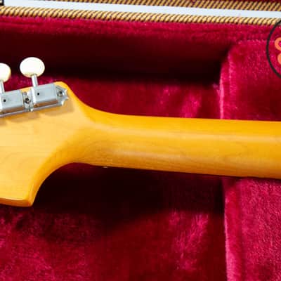 1997 Fender Japan CIJ MG66-66 ’66 Mustang Reissue California Blue w/ Tweed HSC image 9
