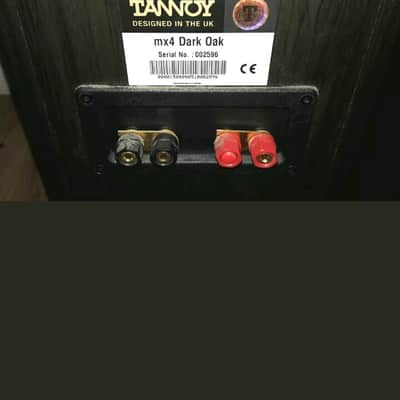 Tannoy MX4 dark oak floor standing audiophile bi-polar speakers~Pair! EUC MX-4  Dark Oak image 7