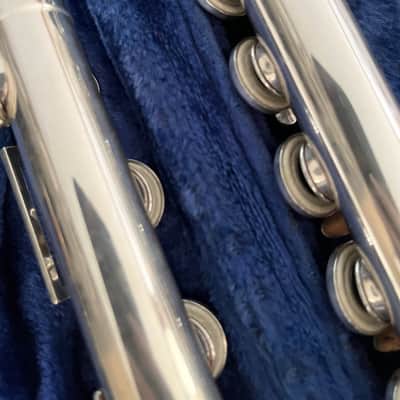 Gemeinhardt 3B Open Hole Silver-Plated Flute, Recently Serviced + Original Case image 3