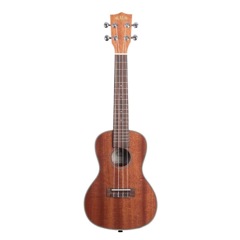 Kala High-Gloss Finish Mahogany Concert Right-Handed 4-String Ukulele with Rosewood Fingerboard, Aquila Super Nylgut Strings, and Cream Binding image 1
