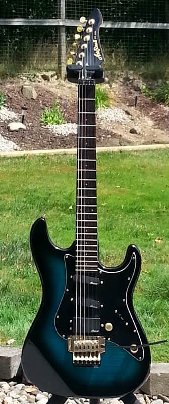 Extremely Rare Vintage 80s Aria Pro II Mad Axe 