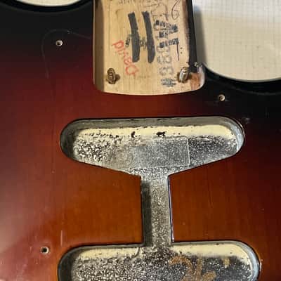2013 Fender USA Stevie Ray Vaughan SRV Signature Stratocaster Guitar Body w/ Guard image 12