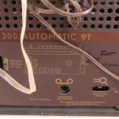 SABA Automatic 300 9T – Vintage 1950’s German Console - Free Shipping image 21
