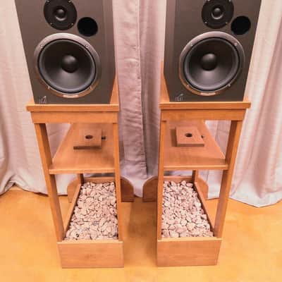 Kozlowski Studio Monitor Stands (Speakers not incl.) 2006 - Solid Wood / Medium Brown image 1