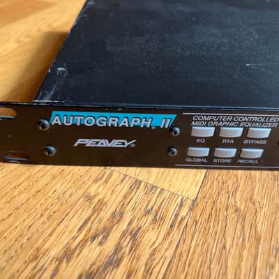 Peavey Autograph II Computer Controlled Midi Graphic Equalizer image 2