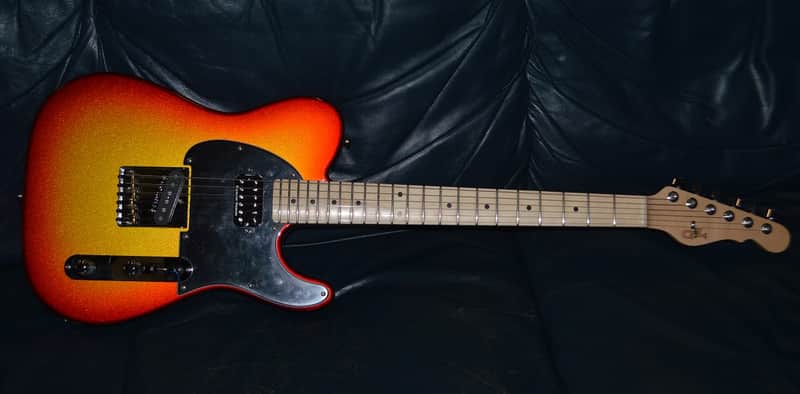 G&L Custom Shop Bluesboy 2023 - Cherryburst Metallic image 1