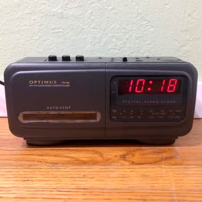 Cassette Radio Alarm Clock - SERVICED image 8