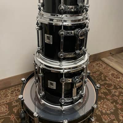 Sonor Designer Series Maple Light Late-90s - Birdseye Maple Black Stain image 6