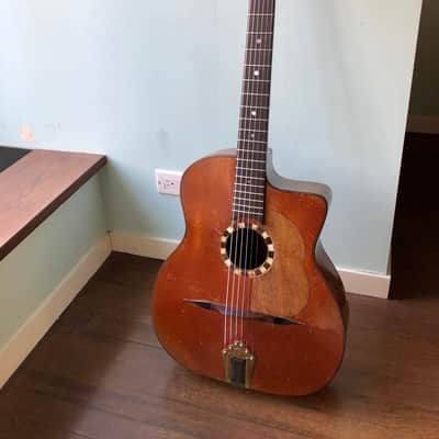 [ON HOLD] Selmer - Oval Modele Jazz - (#575, 1942) - DREAM Gypsy Guitar! image 6