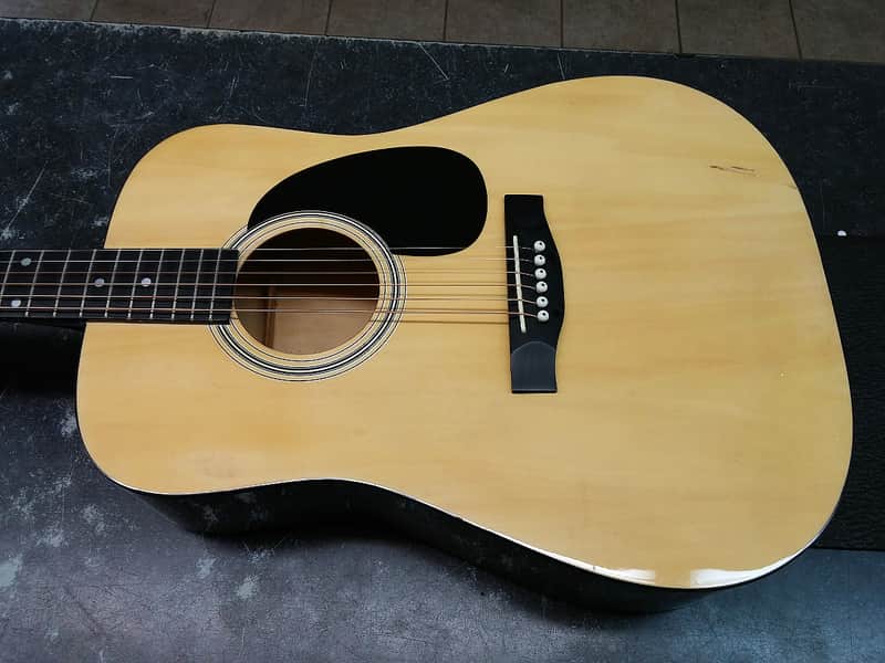 Pignose Dreadnaught Acoustic Guitar  (Natural Gloss) image 1
