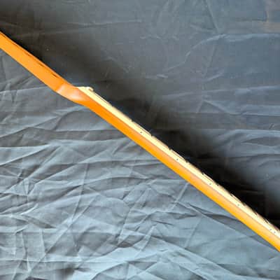 BMC Guitar Neck Tele® Telecaster® 22 Fret Maple MOP Block Inlays Bound With Rosewood Fingerboard Nitro Lacquer 2025 - 9.5 Radius   [TN110] image 5