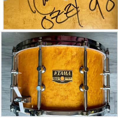 Tama Artstar Snare Drum Randy Castillo Ozzy Ozbourne 1990’s - Natural Birdseye Maple image 1