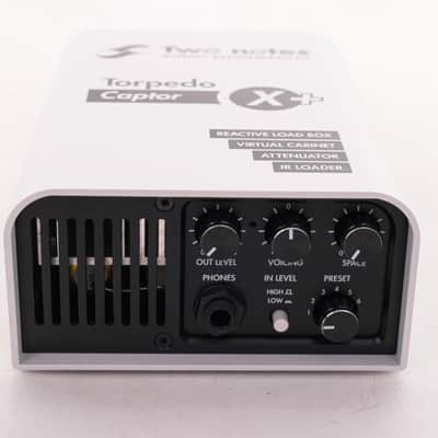 Two Notes Torpedo Captor X 8ohm Stereo Reactive Load Box / Attenuator 2020 - White image 2