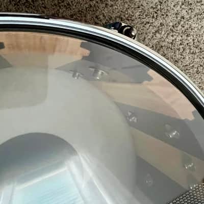 Like-New: Nowak Drums (AUST) 14x7 Jarrah/BlackButt block/stave snare, Sonor wires image 6