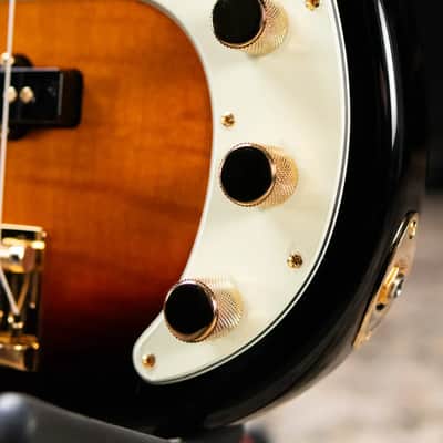 Fender 75th Anniversary American Professional PJ Bass - 2-Color Sunburst with Hardshell Case image 12