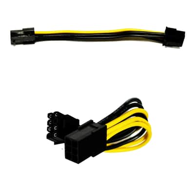 Avid HDX PCIE POWER ADAPTER 2019+ CONVERTS OLD MAC PRO PCIE CABLES TO NEW MAC PRO mini 8 pin (M) to mini 6 pin (F) image 4