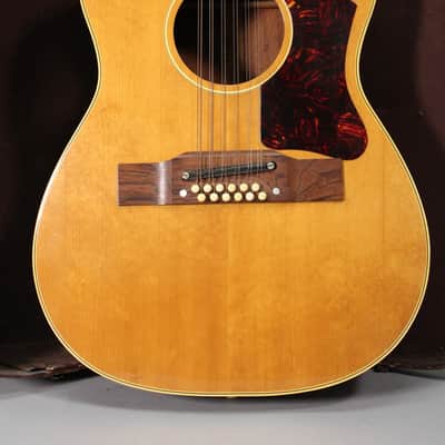1964 Gibson B-25 12-String Acoustic Guitar | Natural Finish W/SSC image 2