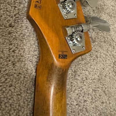 ESP LTD TS-4 Tommy Stinson Signature 2013 - 2015 - Distressed Vintage White image 14
