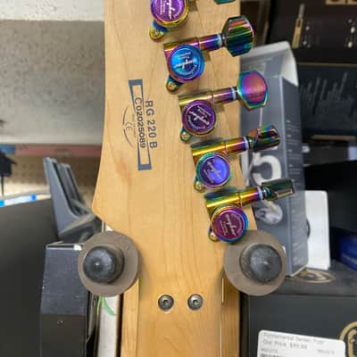 Ibanez RG 1990’s - Lavender Refin - Autographed image 6