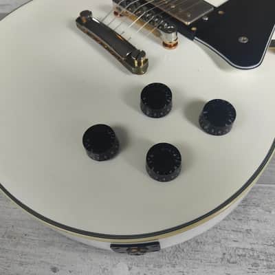 Blitz by Aria Pro II Les Paul Custom (White) | Reverb
