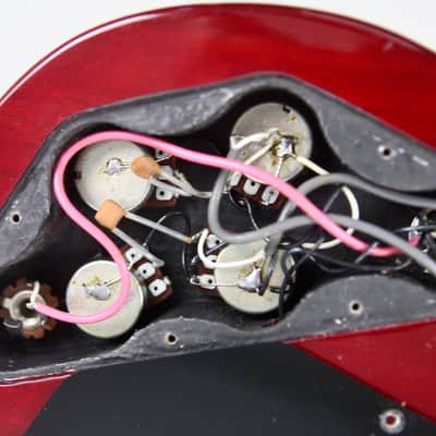 Tokai TSG-60 (SG-60)1985 Cherry Red MIJ Vintage SG Standard Style All Original ’57 PAF Pickups image 24