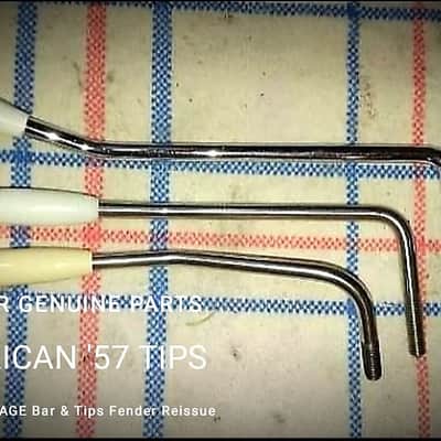 Original Gilmour FENDER BLACKSTRAT NOS 4¾ Short Tremolo ARM Design - Based On American'57 ARM 3/16 USA 4,67mm Screw-In 10/32 image 6