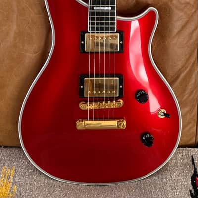 Like New! Gibson Custom Shop Modern Double Cut Custom - Limited Edition - Candy Red image 4