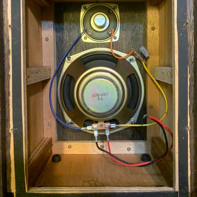 Vintage Tenna (MIJ) Home Line 8 ohm air suspension speaker system Black/walnut image 9