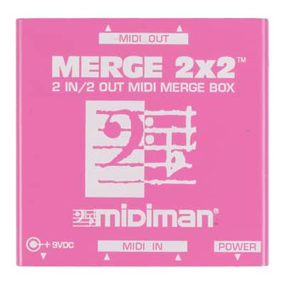 MIDIman Merge 2x2 MIDI Merge Box image 1