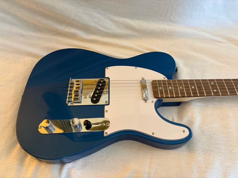 Squier Telecaster Early 2020s - Lake Placid Blue image 1
