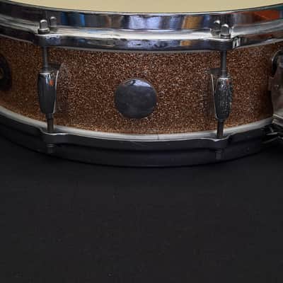 Immagine Gretsch Broadcaster X4175 "Max Roach" Progressive Jazz 14" x 4" snare drum 1960's - Champagne Sparkle - 5