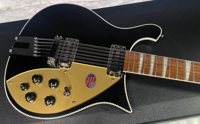 NEW! Rickenbacker 660/12 Jet Glo JG - 7.95lbs - 12-String - Authorized Dealer - G07442 image 1