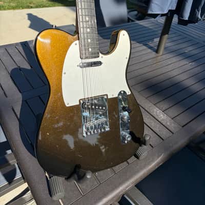 Fender American Ultra II Telecaster®, Ebony Fingerboard, Texas Tea 2025 - Texas Tea image 2