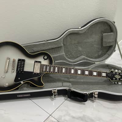 Burny Les Paul Custom P-90 Black Japan | Reverb