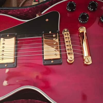Gibson Custom Shop Les Paul Custom 2007 - Wine Red image 3