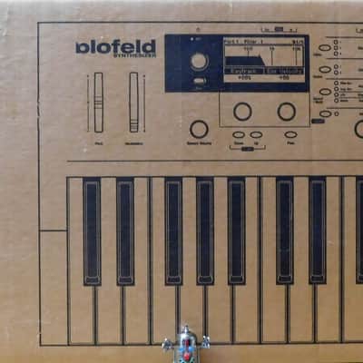 Waldorf Blofeld Synthesizer Keyboard Black + Neuwertig + OVP + 2 J Garantie image 3