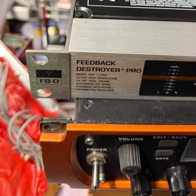 Behringer Feedback Destroyer Pro DSP1100P Rack Unit Tested Working image 2