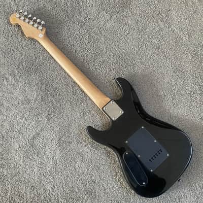 Black Single Humbucker Electric Guitar, Solid Basswood Body, Maple Neck, Rosewood Fingerboard image 5