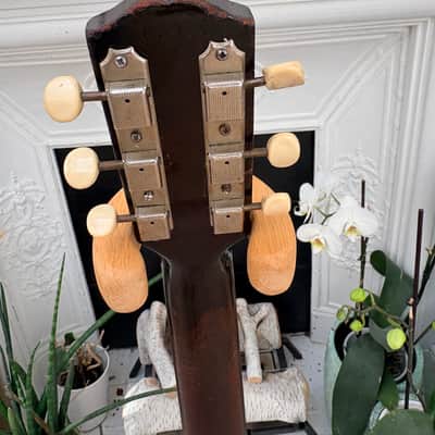1963 Epiphone Olympic Double Lefty Left Handed Gibson Melody Maker Double Vintage image 9