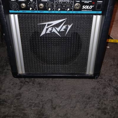 Peavey Solo 1x8" 15w Portable Battery-Powered Amp/PA System 2010s - Black/Silver image 2