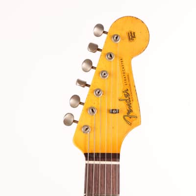 Fender Custom Shop 1960 Stratocaster Ultimate Relic Masterbuilt Greg Fessler 3-Tone Sunburst image 7
