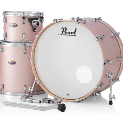 Pearl Decade Maple Rose Mirage Drums 24x14/13x9/16x16 3pc Shell Pack Drumset NEW Auth Dealer image 4