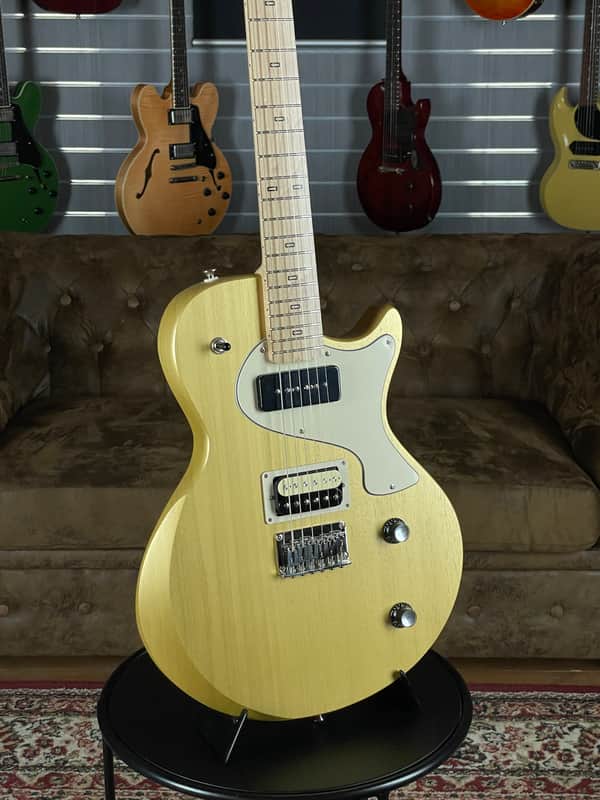 PJD Carey Standard P90/HB Firemist Gold - incl. Bag - Made in England -NEW - 2,781 kg image 1