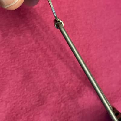 vintage 1954 Gibson archtop tailpiece for es-125 L7 150 1956 1957 image 6