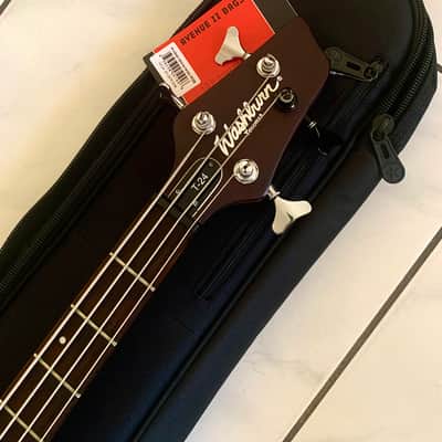 Washburn Taurus T-24 Bass - 2013 - Multi Wood - Mahogany - Set Neck image 3