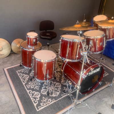 Sonor Hilites 1989 - Red Maple image 2