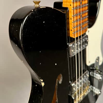 Fender Custom Shop Ltd. Ed. Caballo Tono Ligero Relic - Aged Black image 5