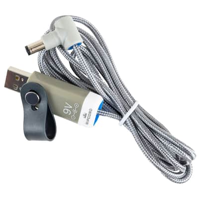 Ripcord USB to 9V Casio CTK-3500 Keyboard-compatible power cable by myVolts